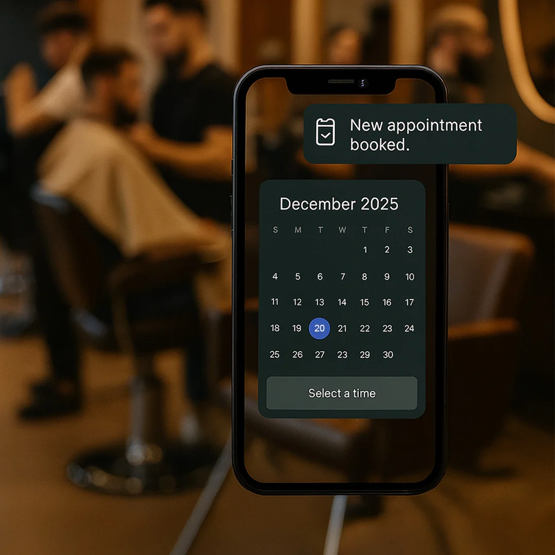 Barber Shop website